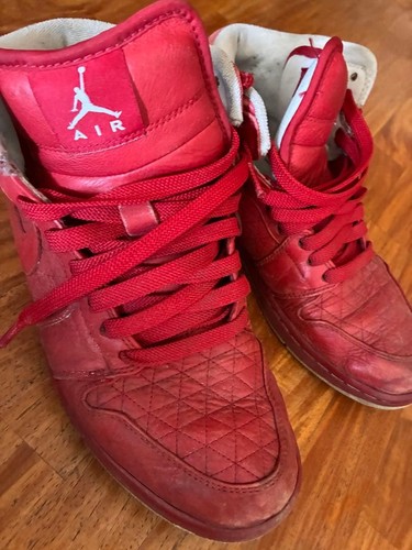 Men 5us nike jordan air - jordan, red