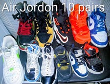 10 PAIRS OF Air JORDAN